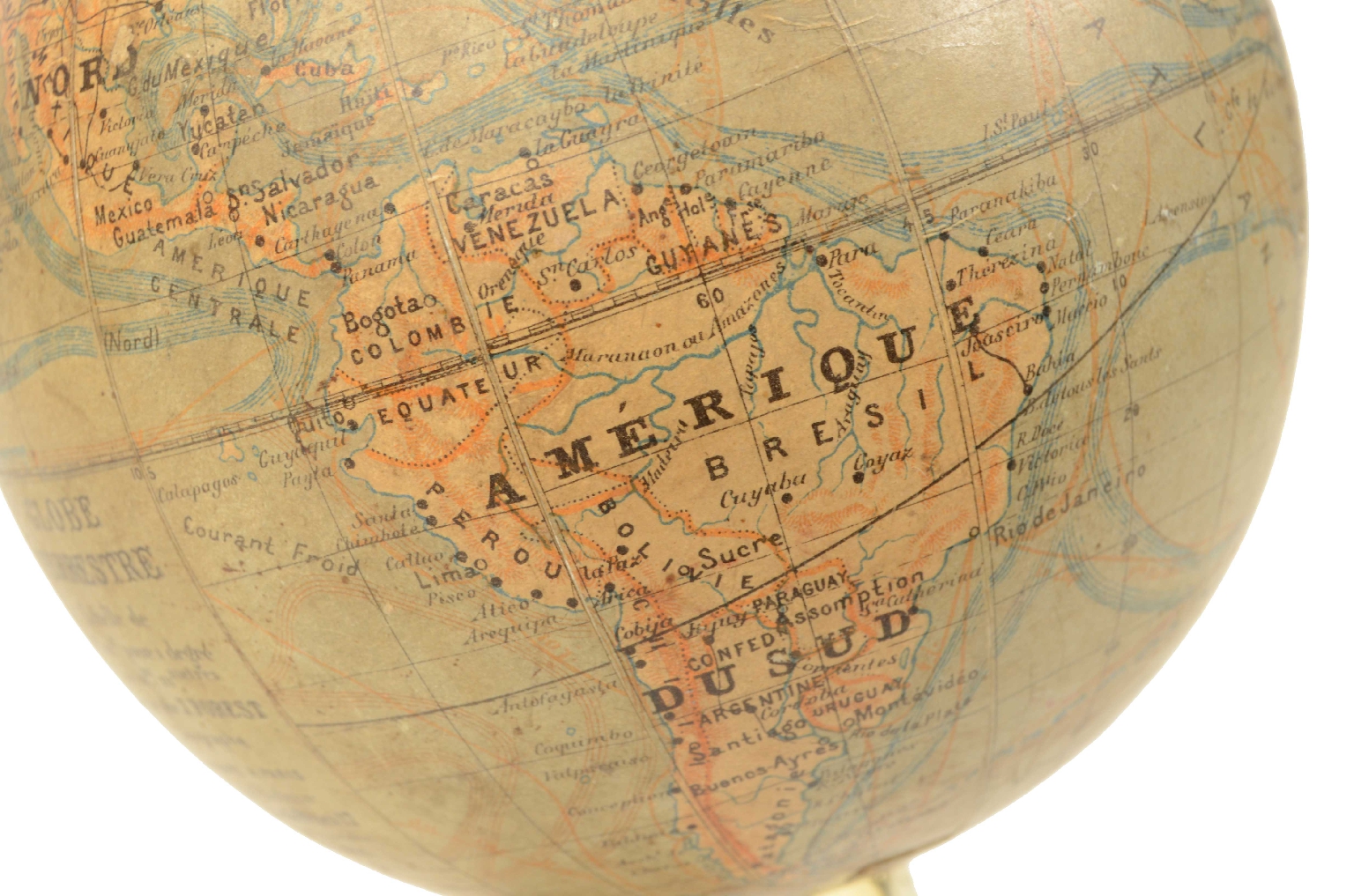 Globi-mappamondi antichi/7219b-Globo Terrestre