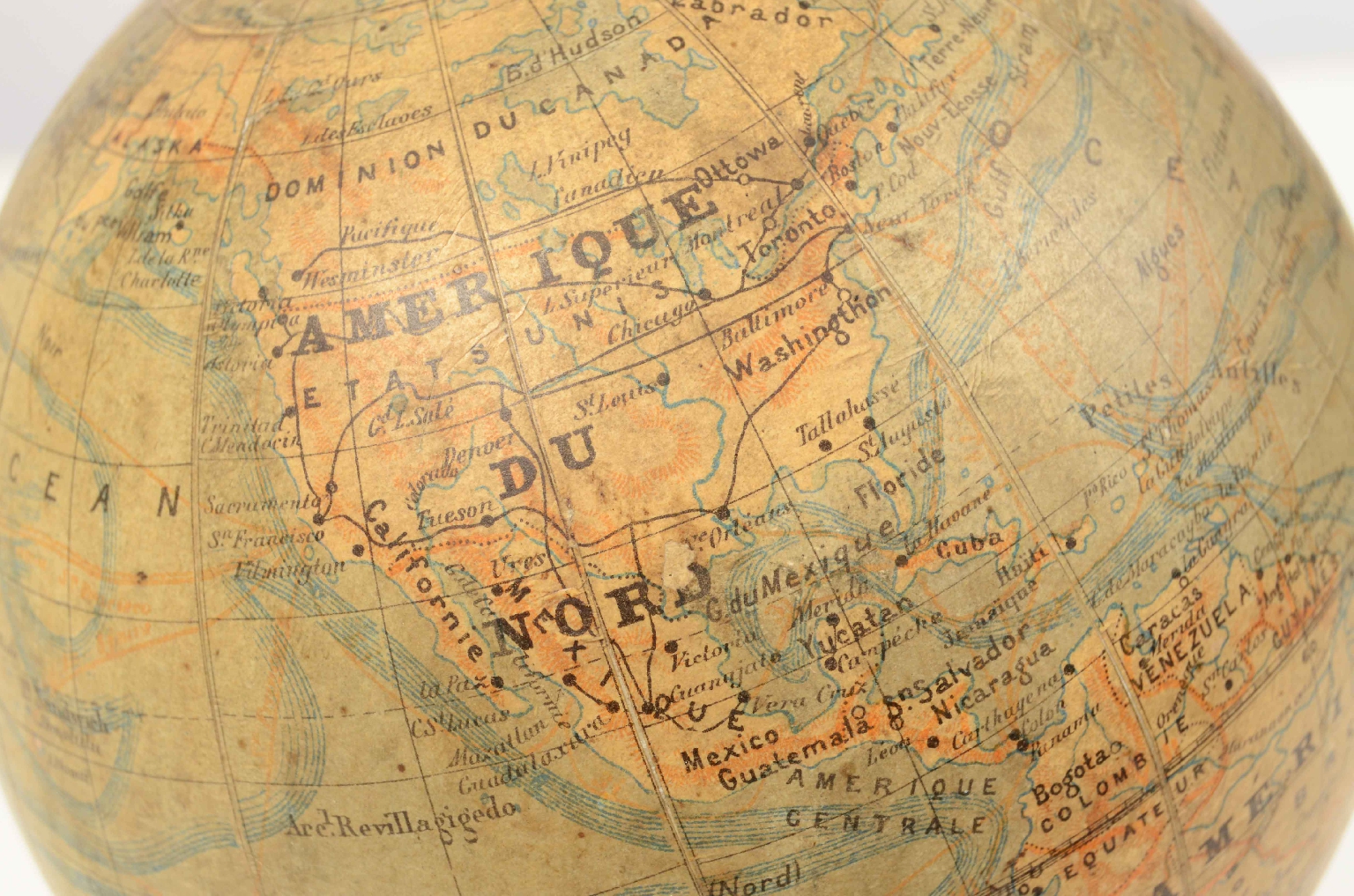 Globi-mappamondi antichi/7219b-Globo Terrestre