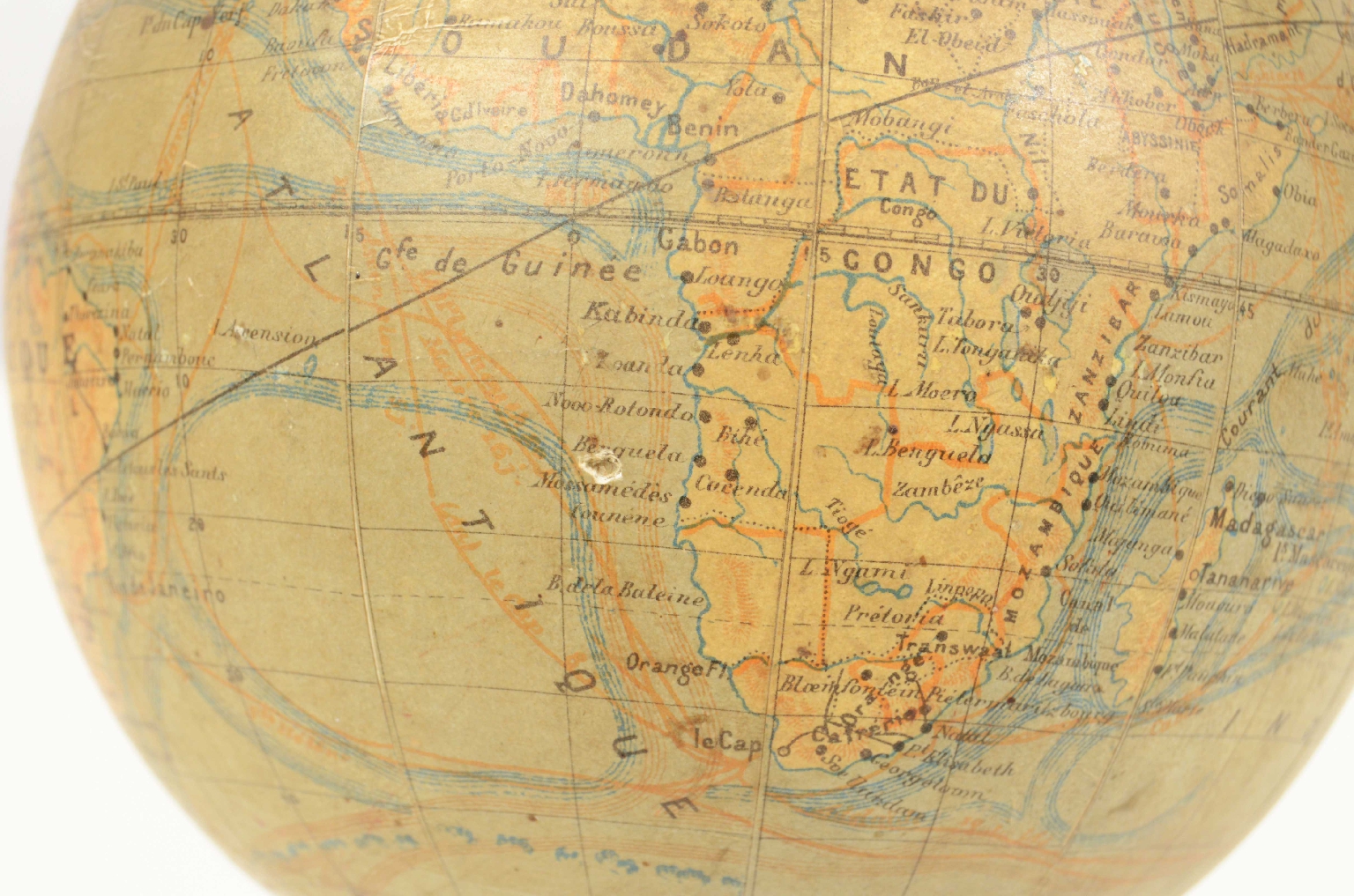 Globi-mappamondi antichi/7219b-Globo Terrestre