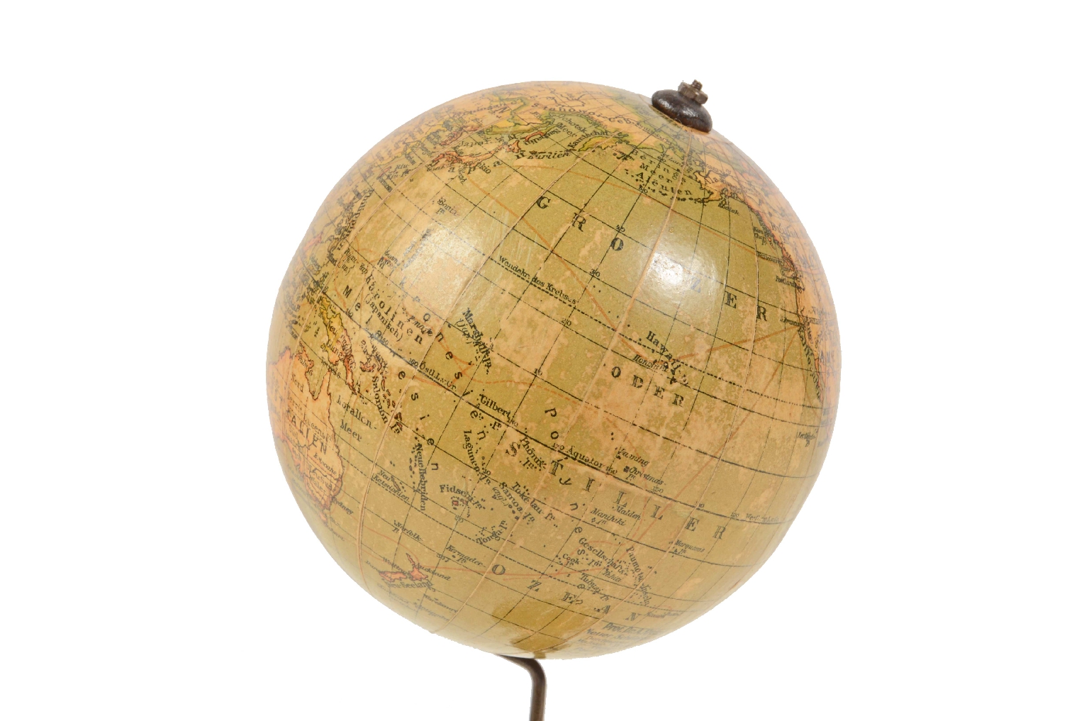 Globi-mappamondi antichi/7219d-Piccolo Globo Terrestre