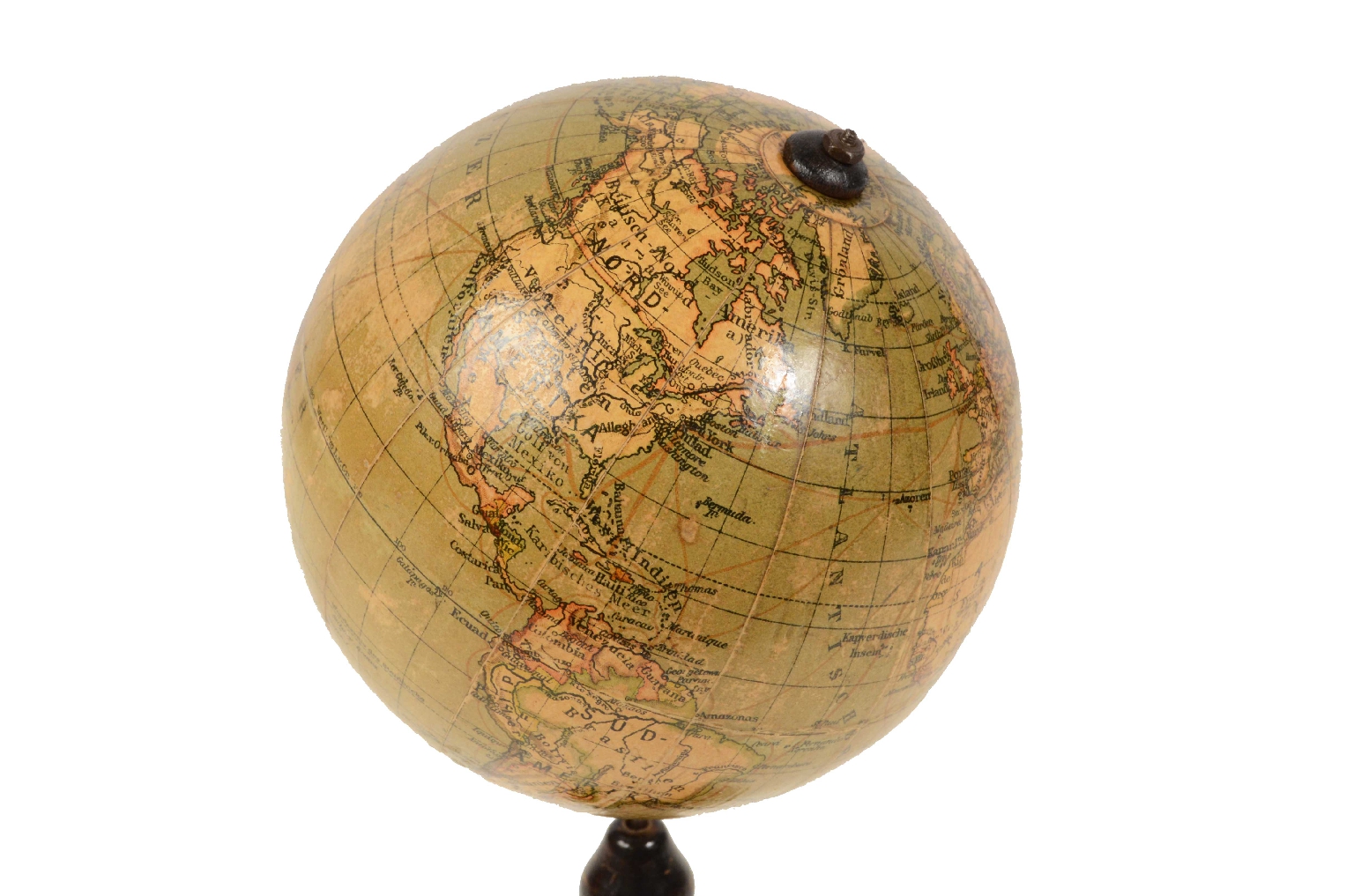 Globi-mappamondi antichi/7219d-Piccolo Globo Terrestre