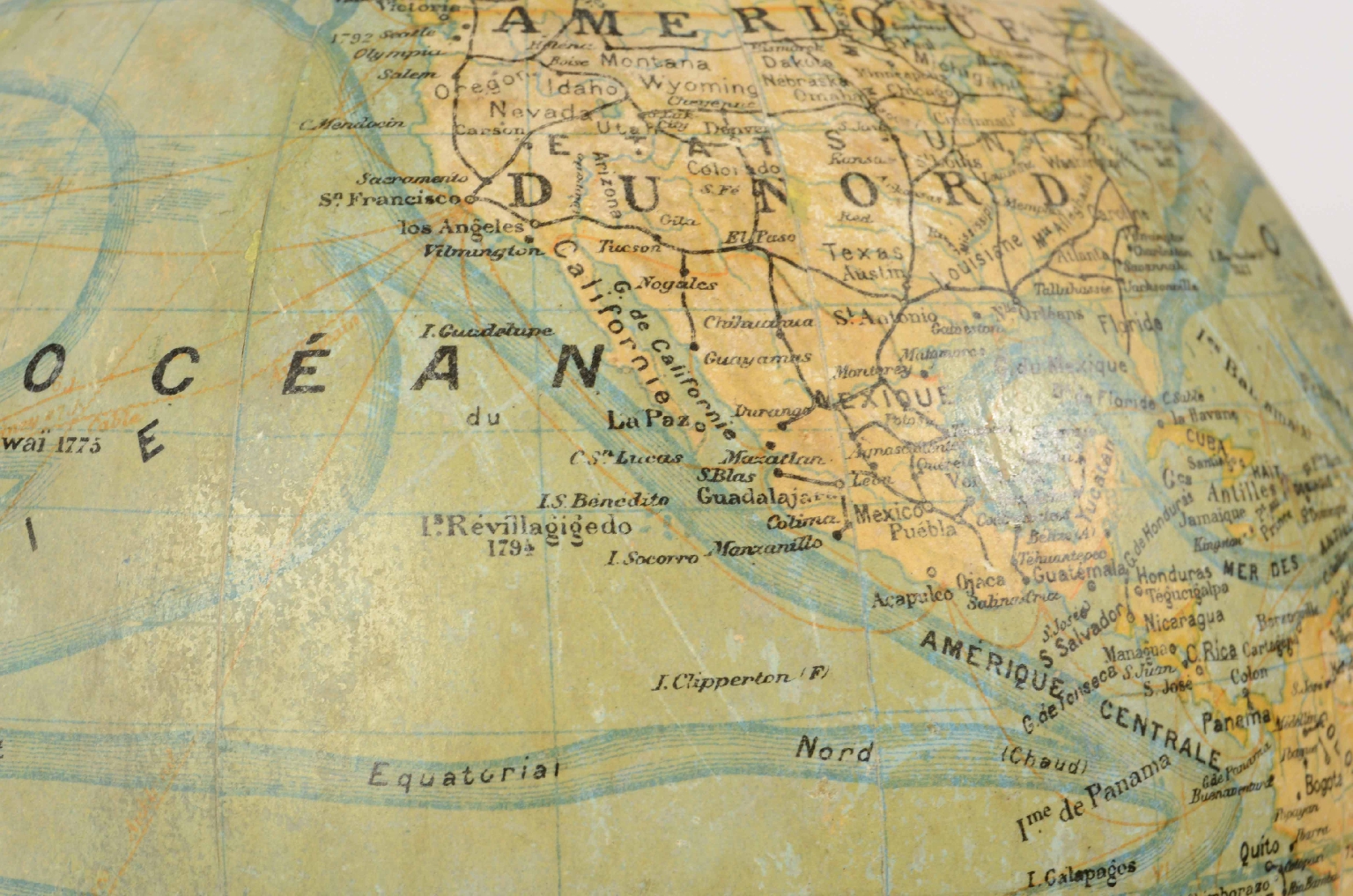 Globi-mappamondi antichi/7219e-Globo Terrestre