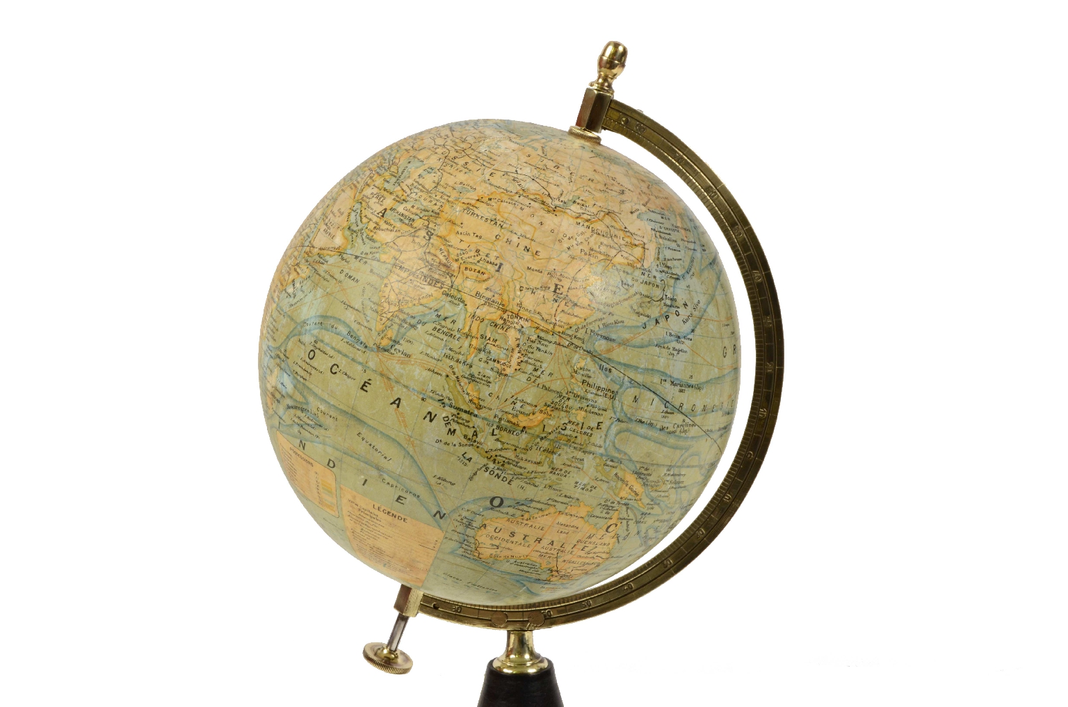 Antique globes-world maps/7219e-Terrestrial Globe