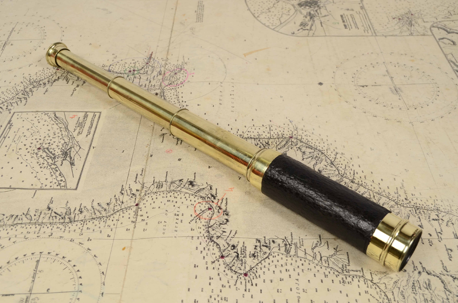 Antiquariato nautico/7223-Cannocchiale 