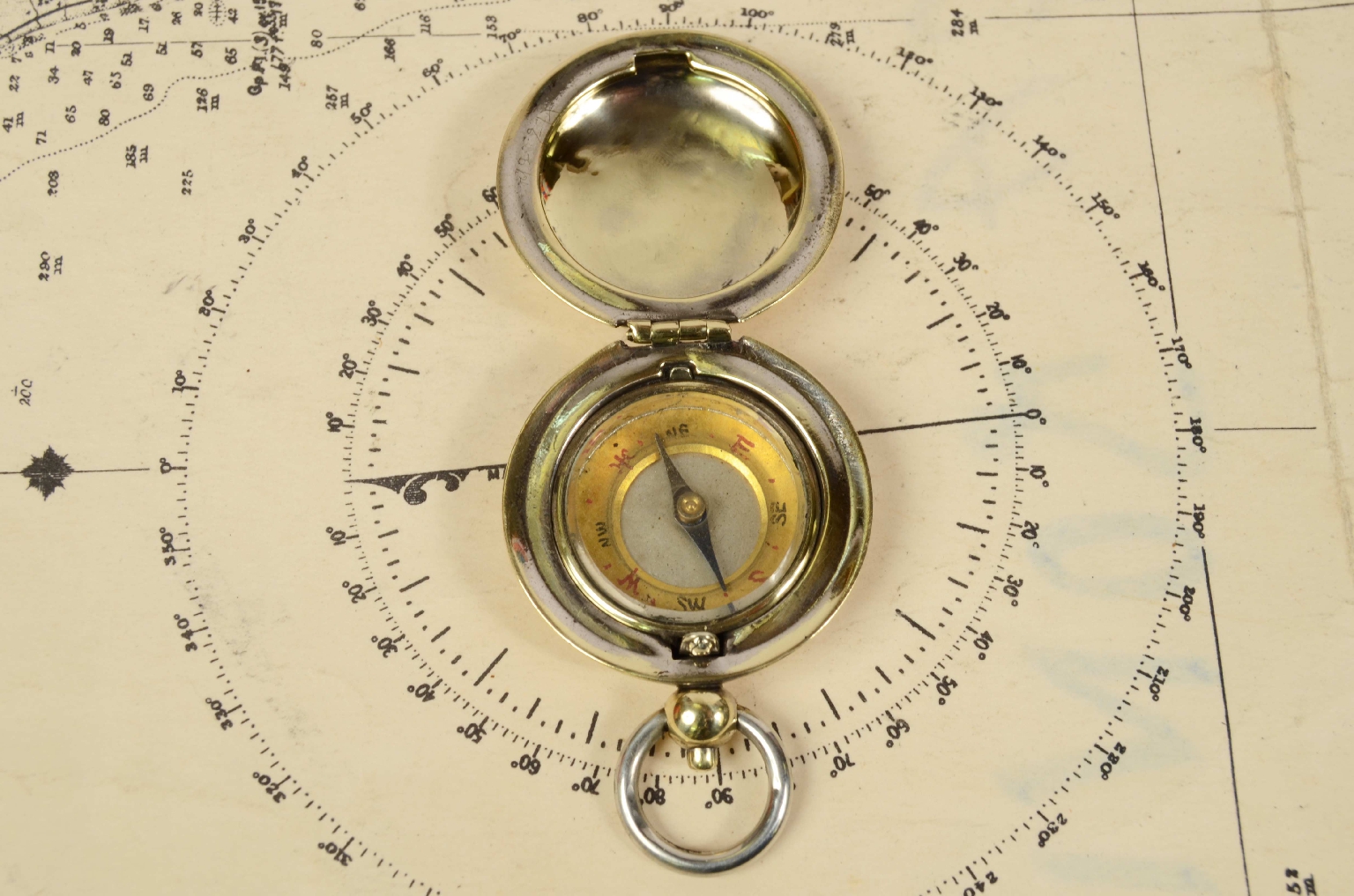 Antique compasses/7236-Small Compass