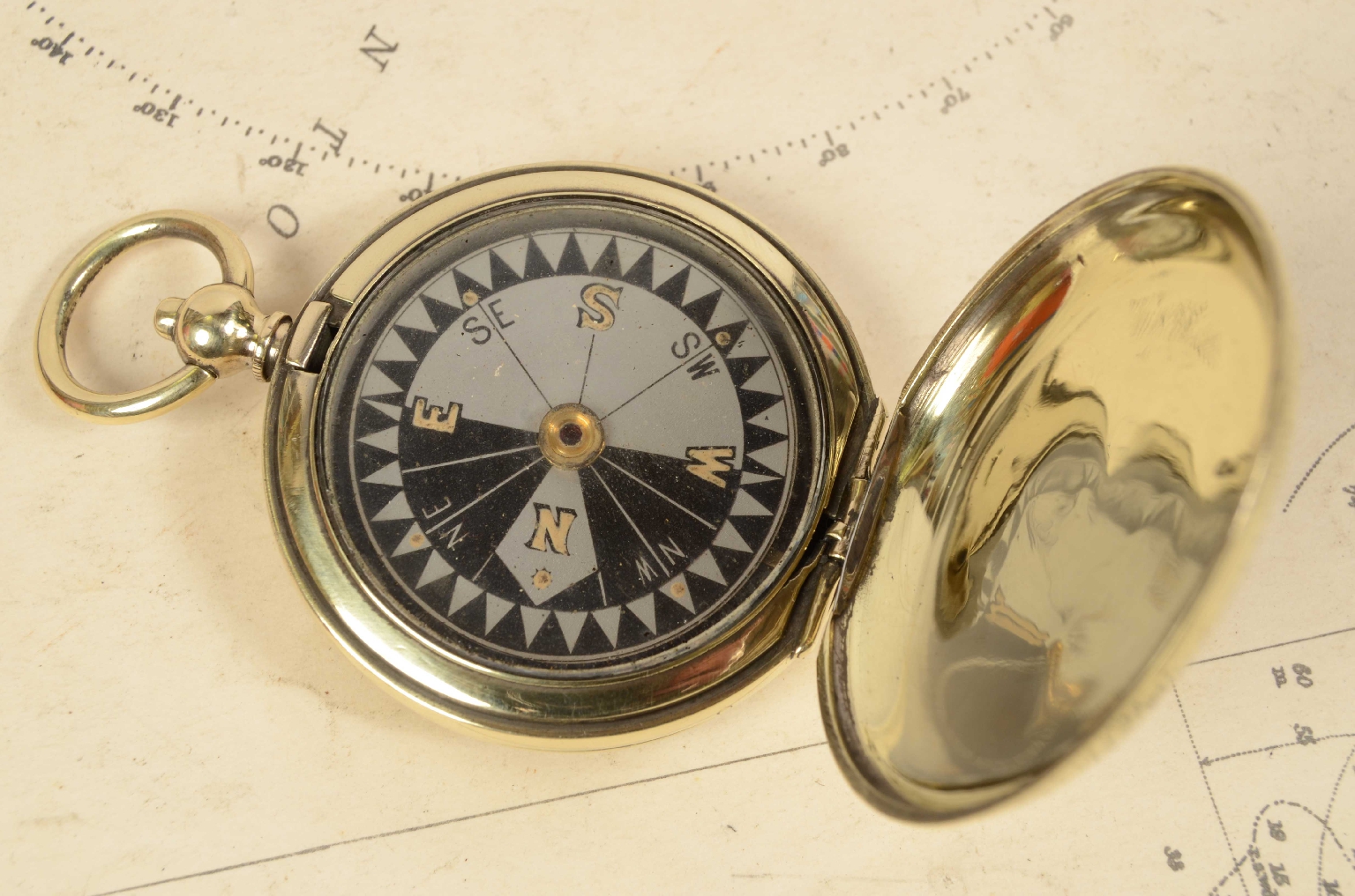 Antique compasses/7237-Pocket Compass