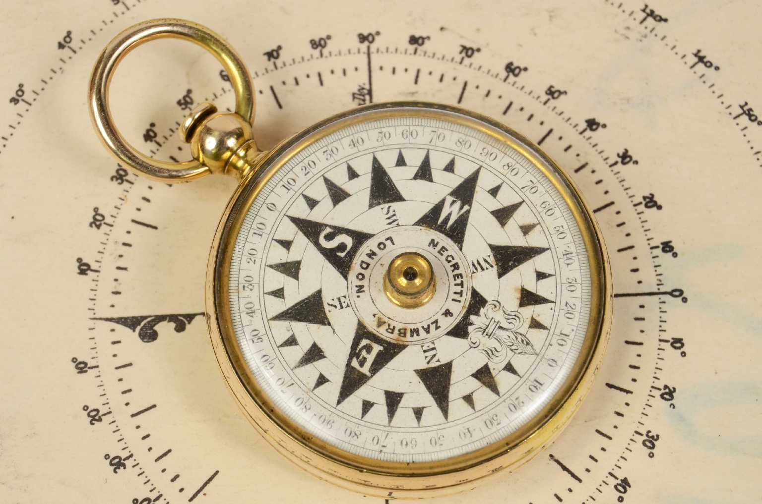 Antique compasses/7240-Pocket Compass