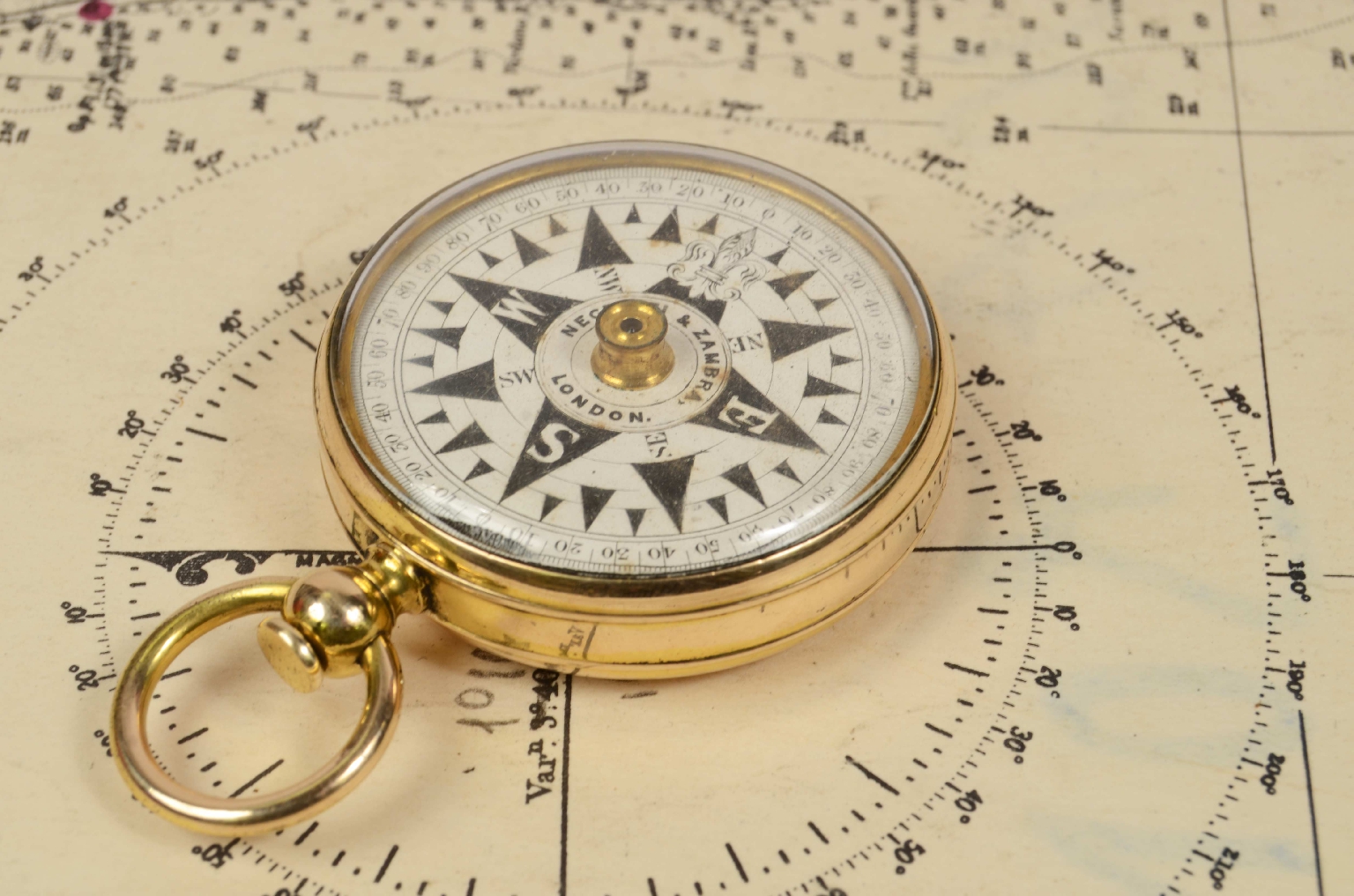 Antique compasses/7240-Pocket Compass