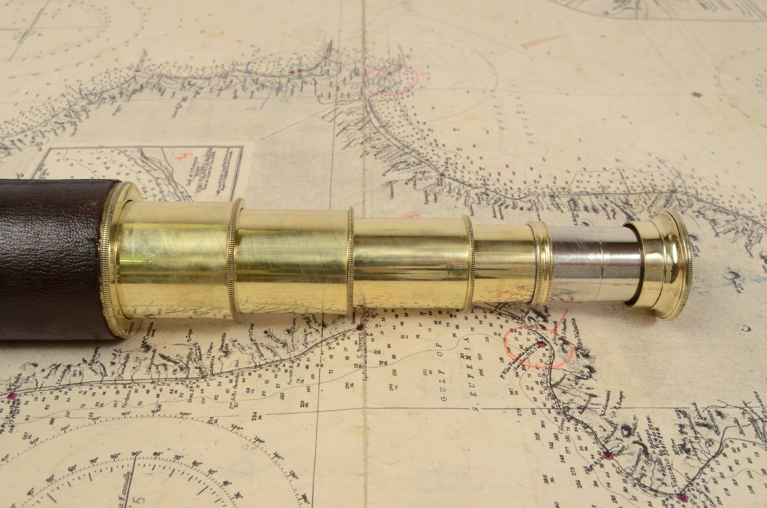 Antiquariato nautico/7250-Cannocchiale Antico