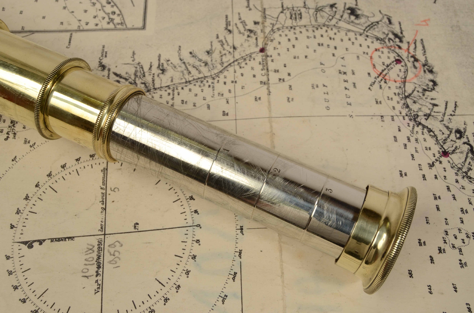Antiquariato nautico/7250-Cannocchiale Antico