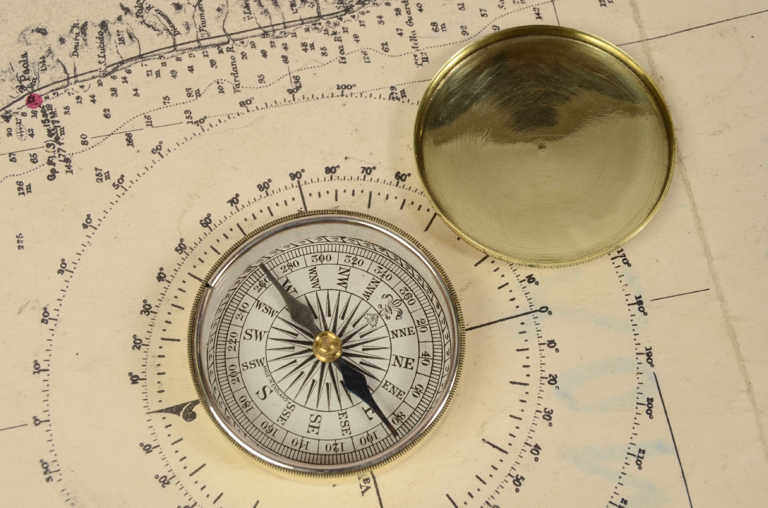 Antique compasses/7252-Pocket Compass