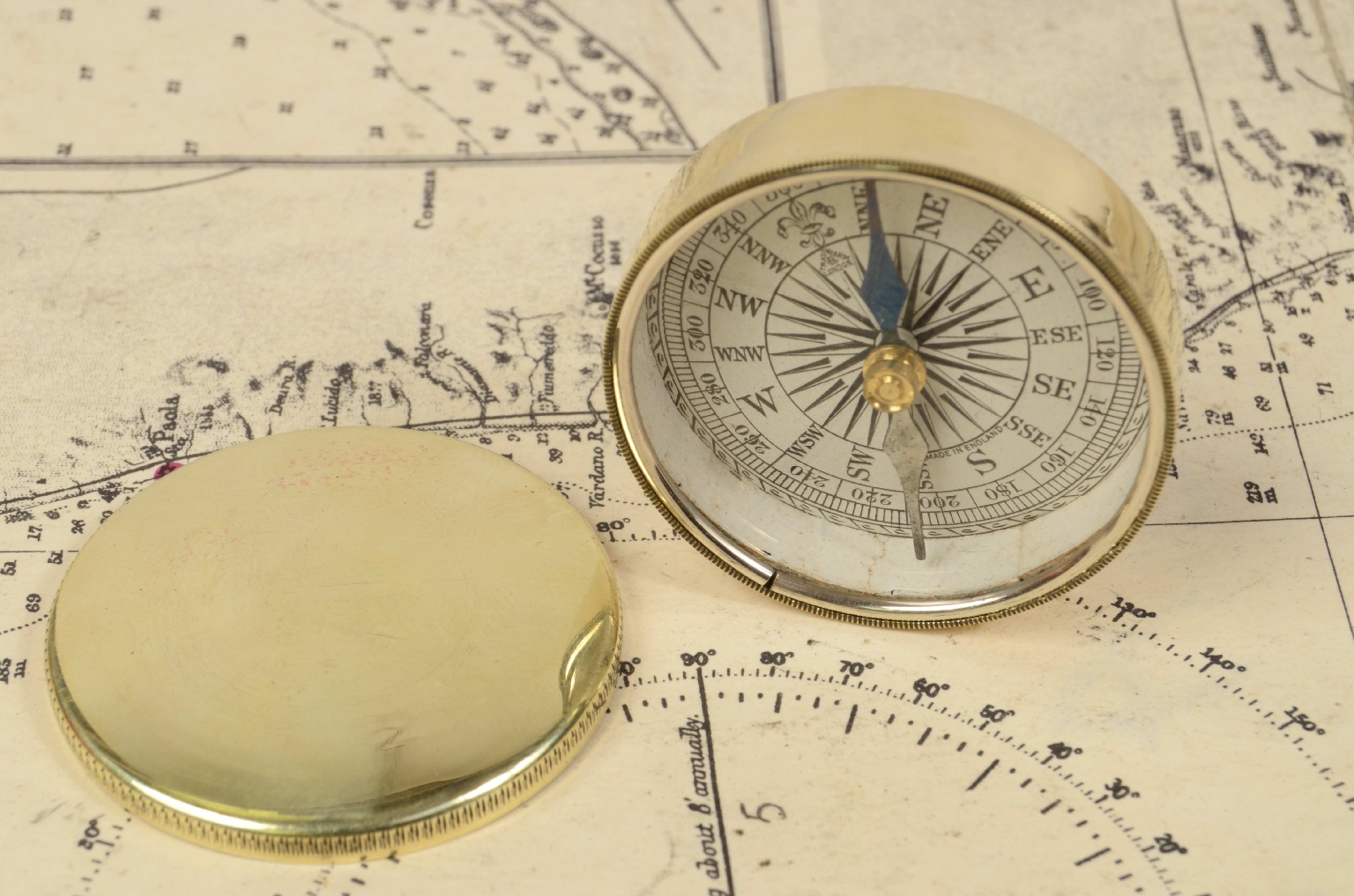 Antique compasses/7252-Pocket Compass