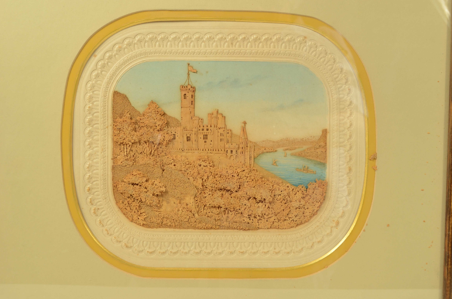 Curiosit&agrave;/731-Quadro  Sughero Scolpito
