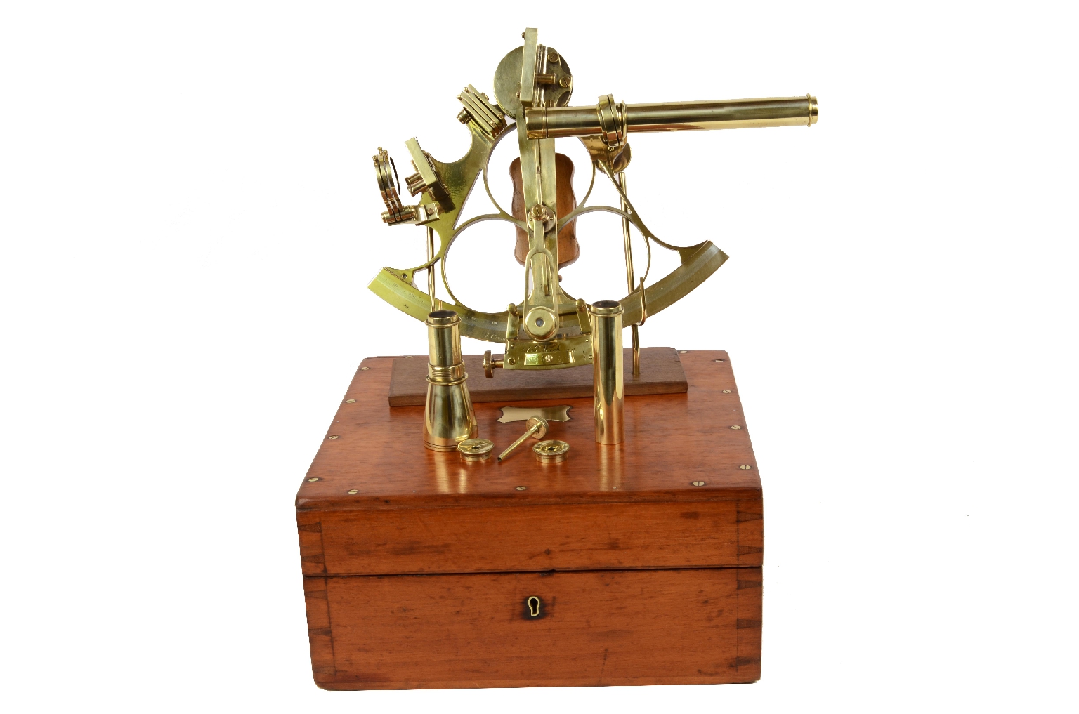 Antiquariato nautico/7353-Sestante Antico