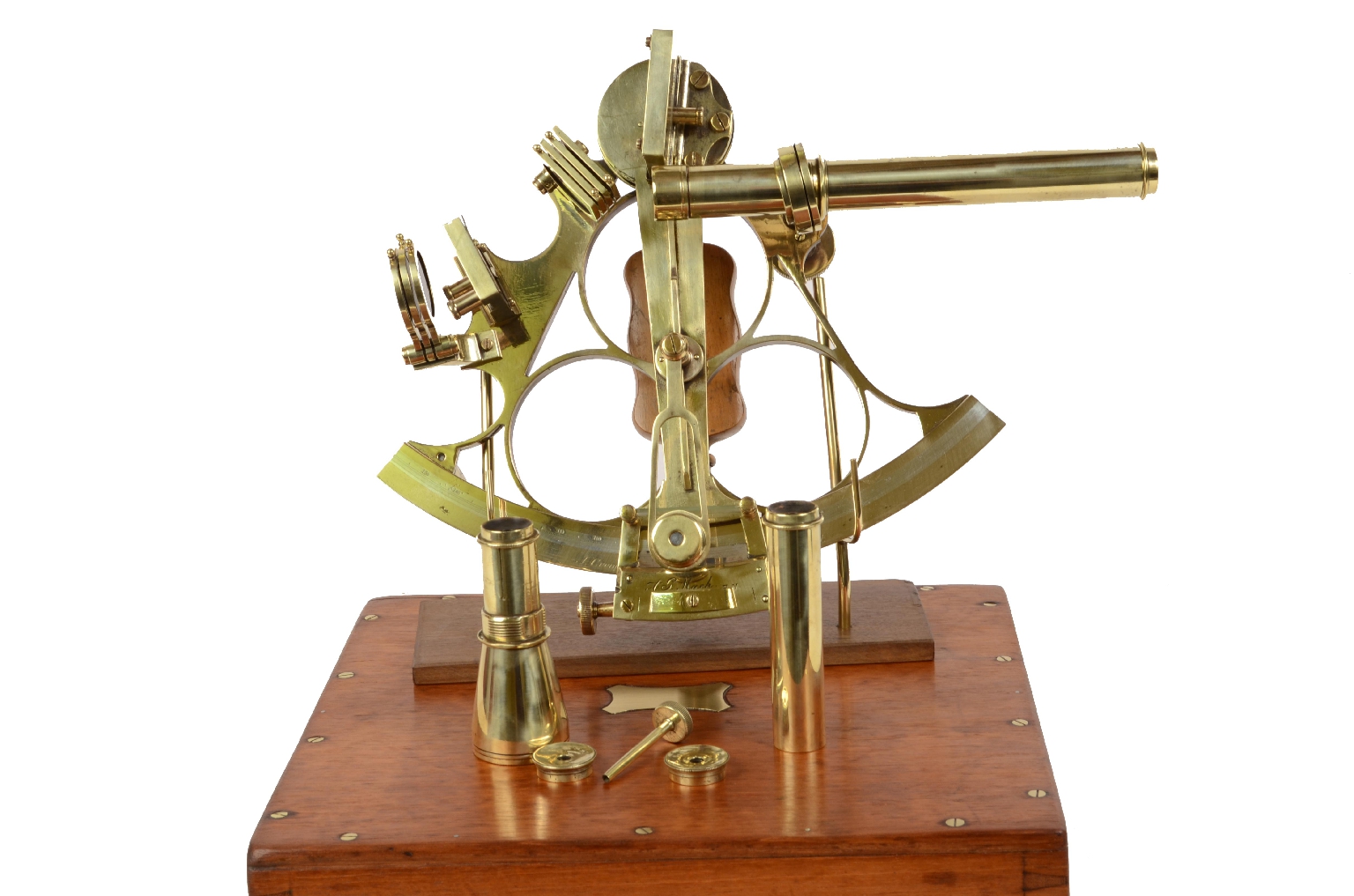 Nautical antiques/7353-Antique Sextant