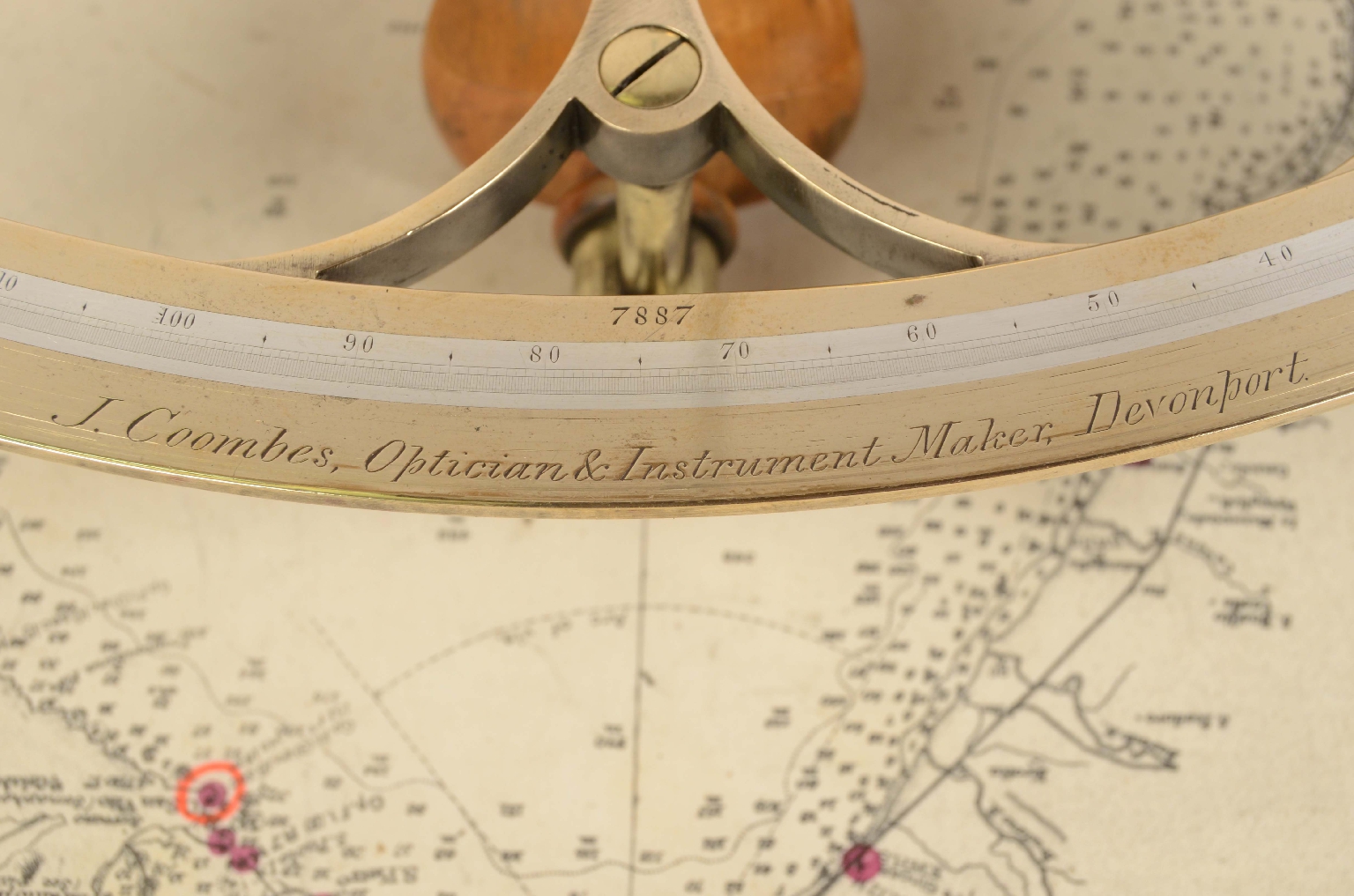 Antiquariato nautico/7353-Sestante Antico