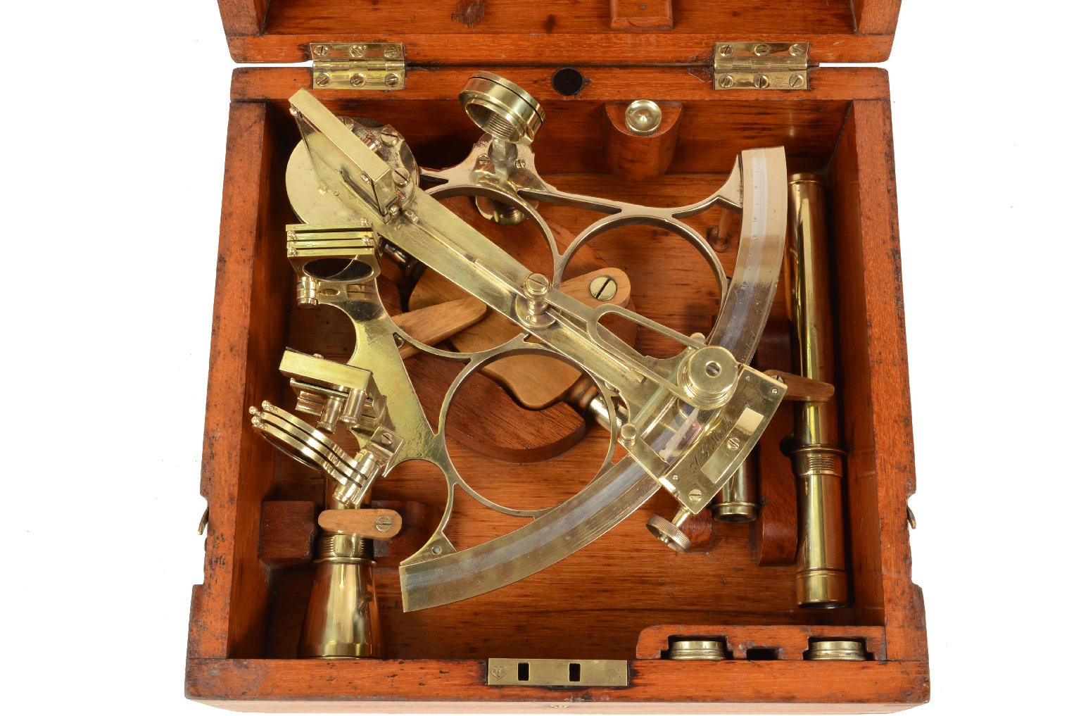 Nautical antiques/7353-Antique Sextant