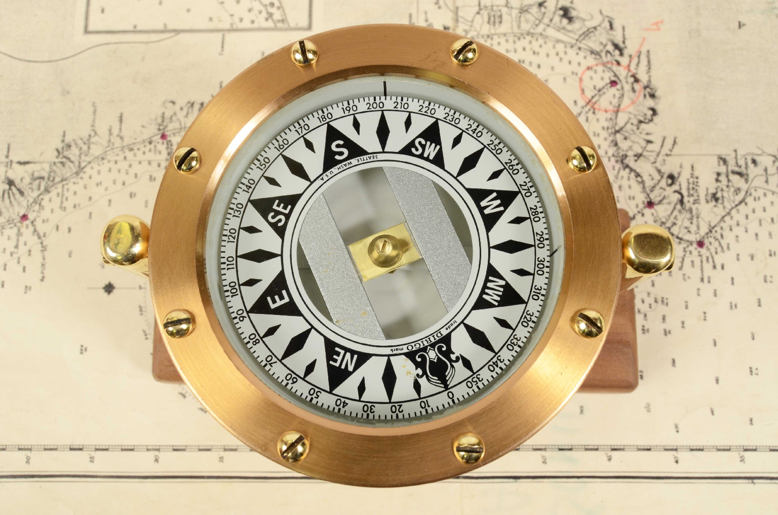 Antique compasses/7358-Nautical Compass