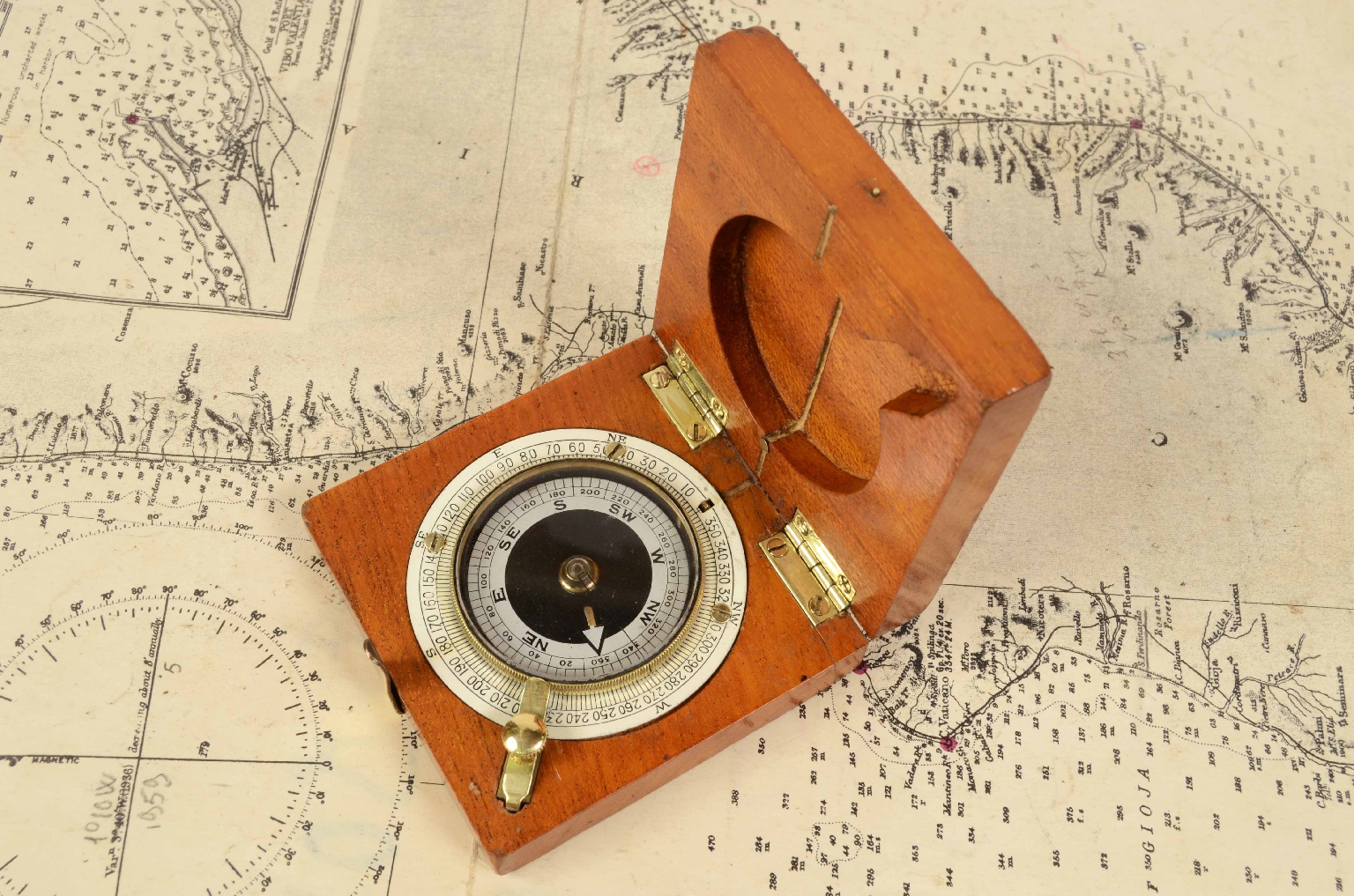 Antique compasses/7361-Pocket Compass