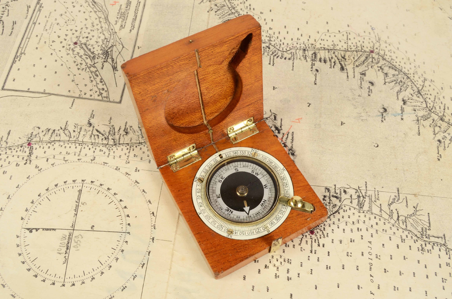 Antique compasses/7361-Pocket Compass