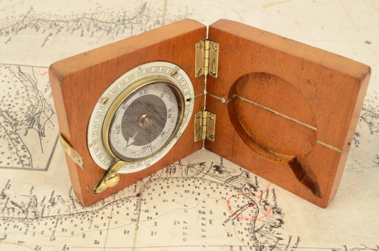 Antique compasses/7361-Pocket Compass