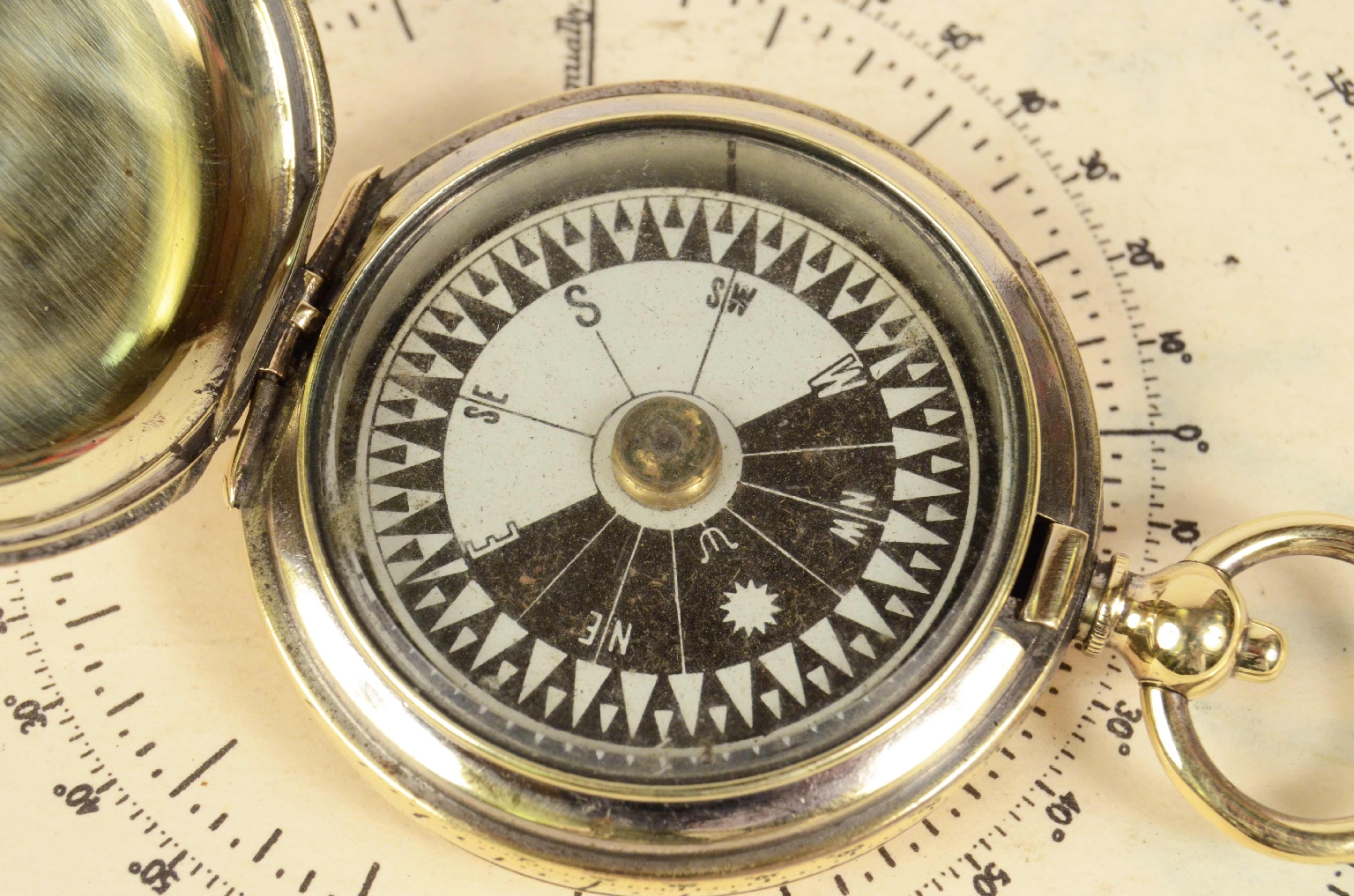 Antique compasses/7365-Pocket Compass