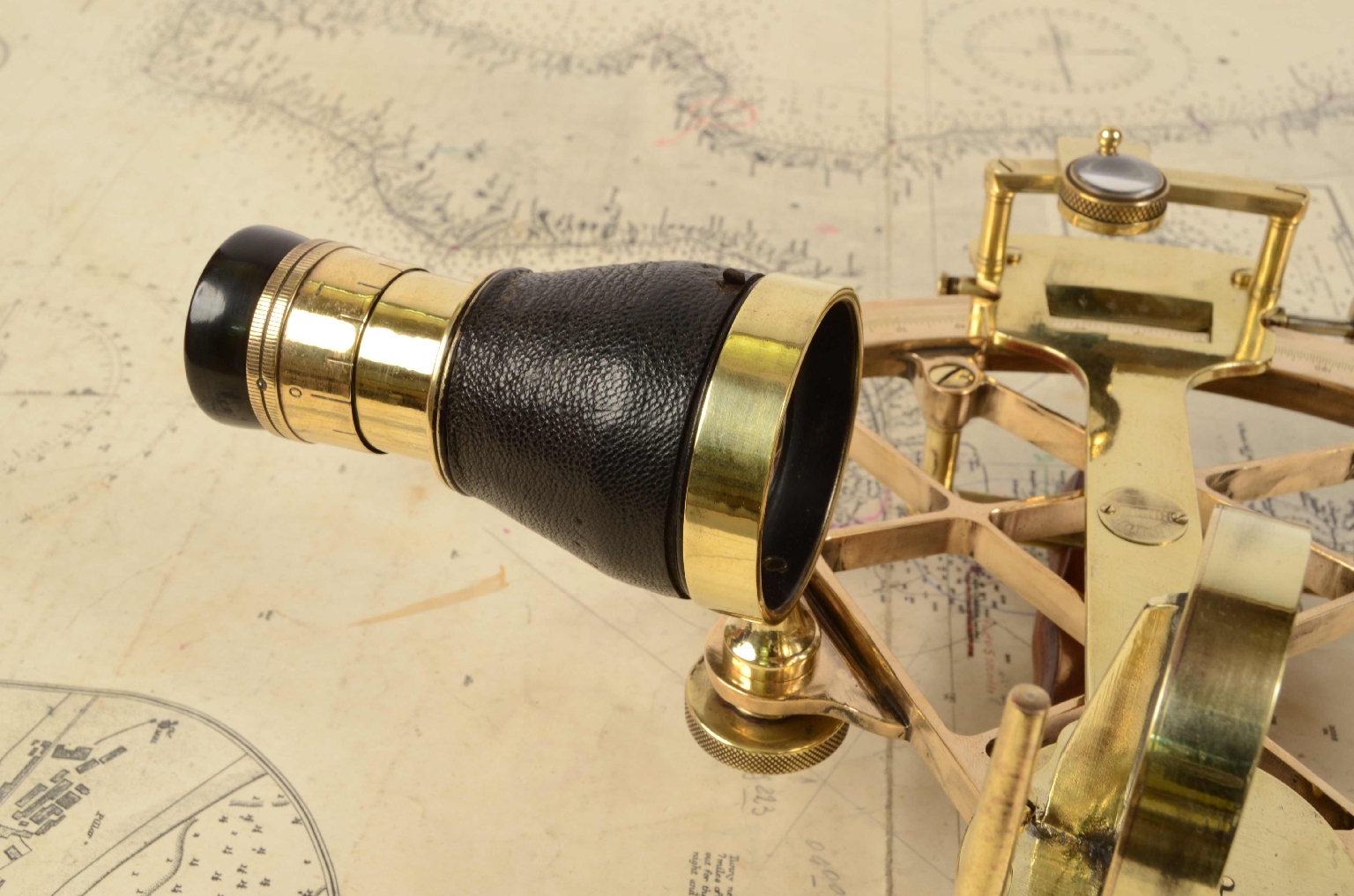 Nautical antiques/7370-Antique Sextant