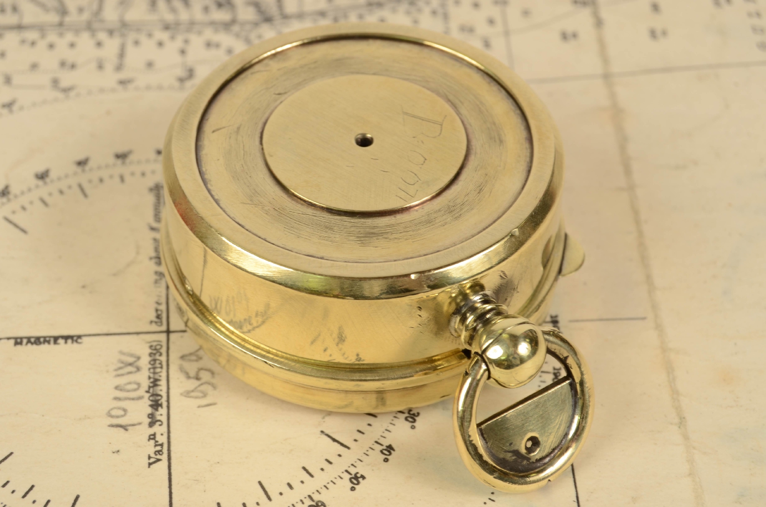 Antique compasses/7374-Pocket Compass