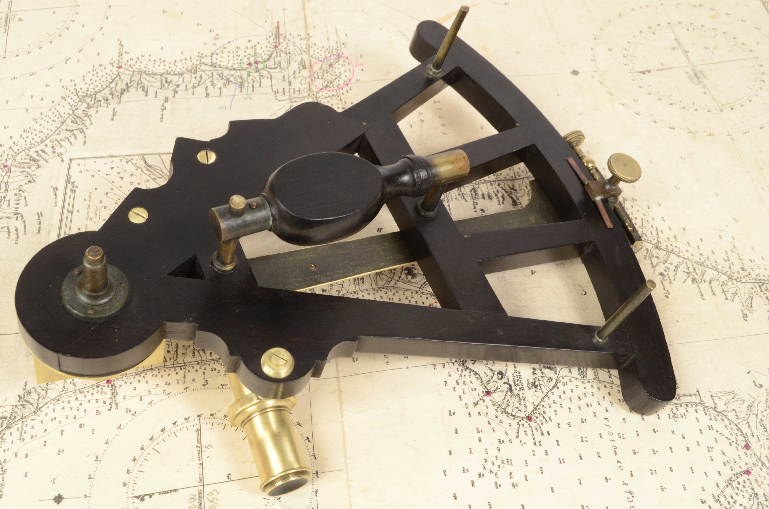 Nautical antiques/7384-Octant