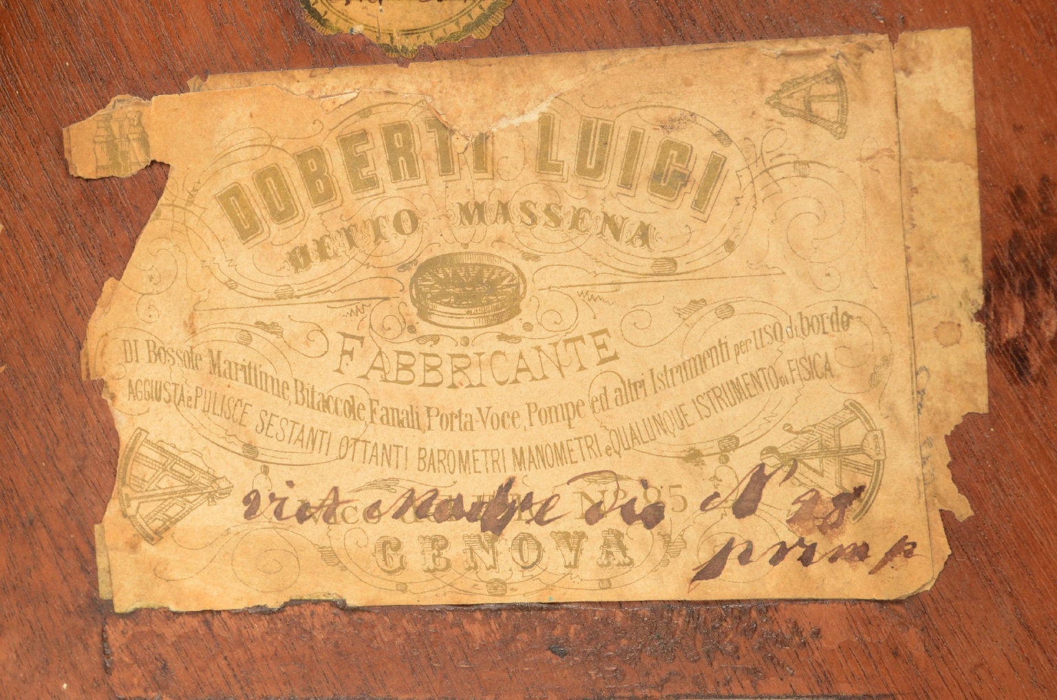 Nautical antiques/7384-Octant