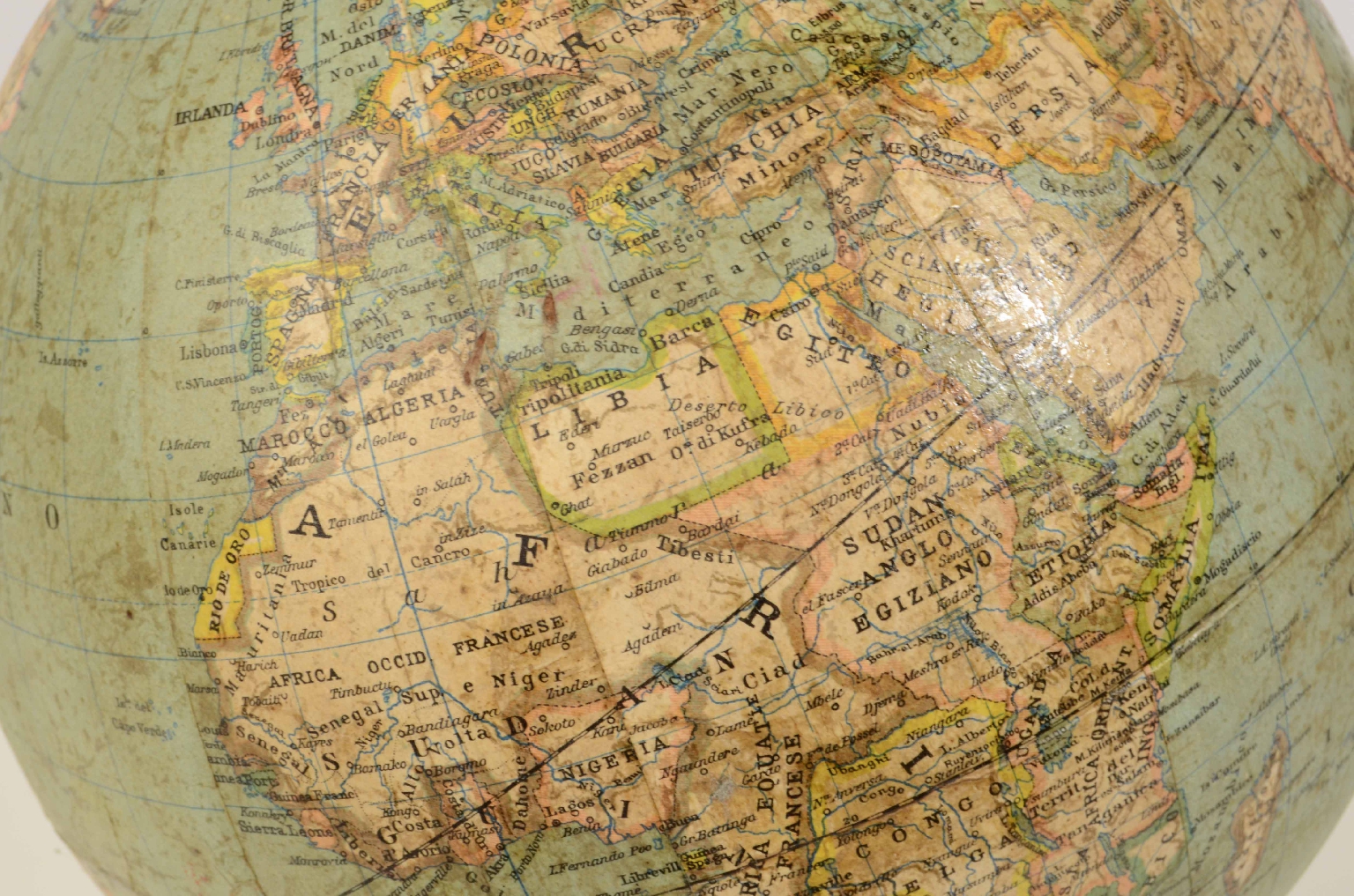 Antique globes-world maps/7422-Terrestrial Globe