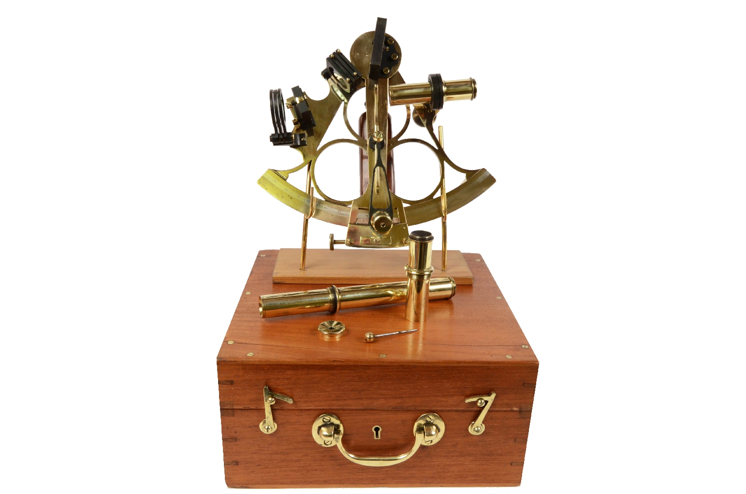 Nautical antiques/7433-Antique Sextant