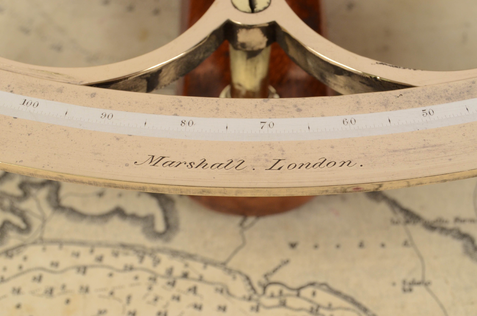 Nautical antiques/7433-Antique Sextant