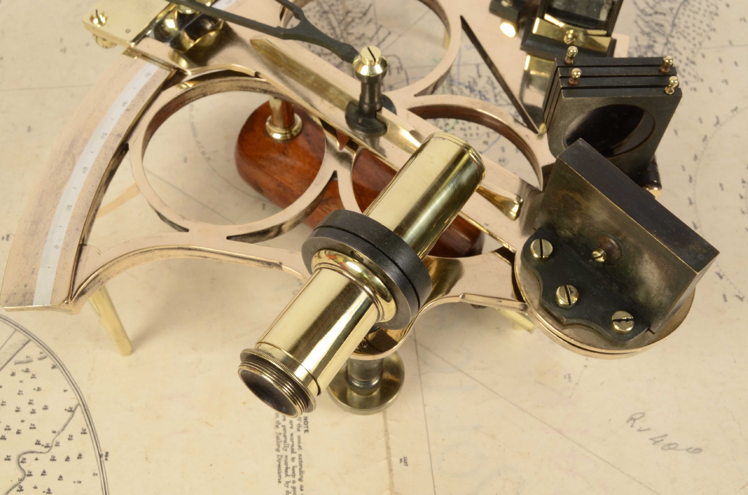 Nautical antiques/7433-Antique Sextant