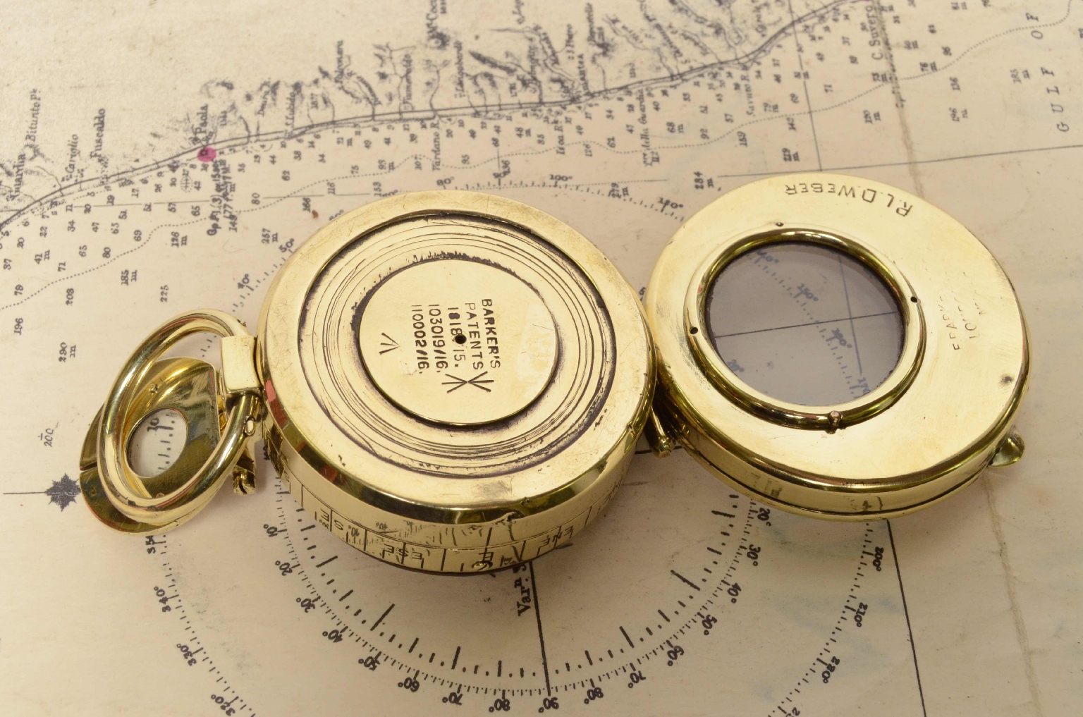 Antique compasses/7456-Pocket Nautical Compass