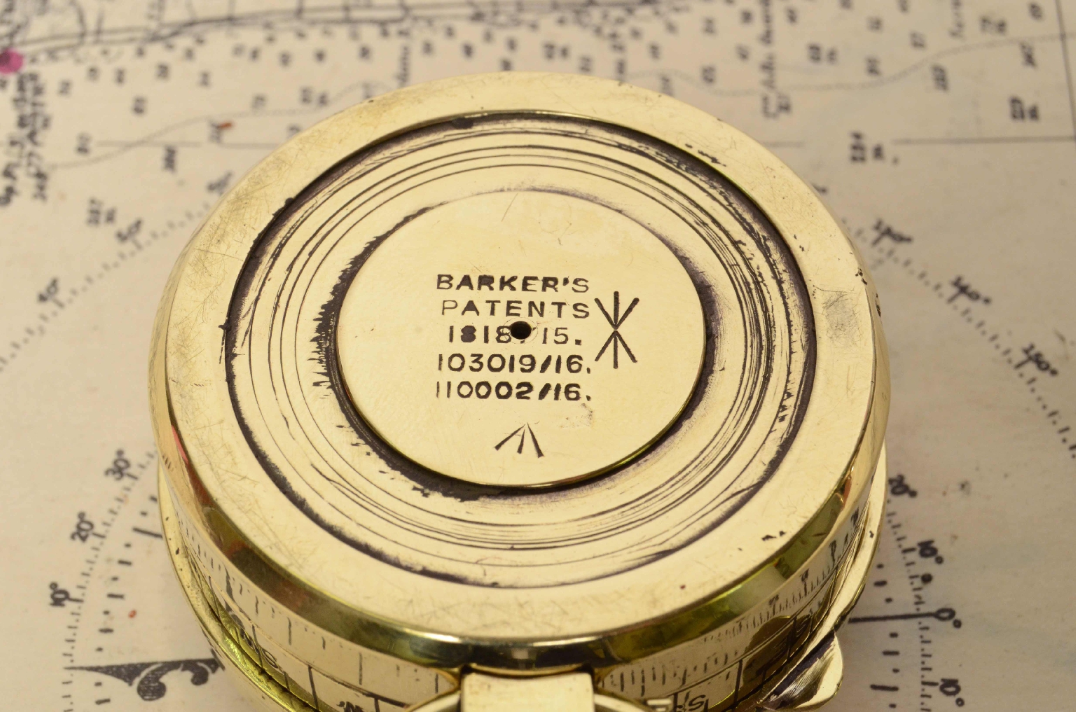 Antique compasses/7456-Pocket Nautical Compass