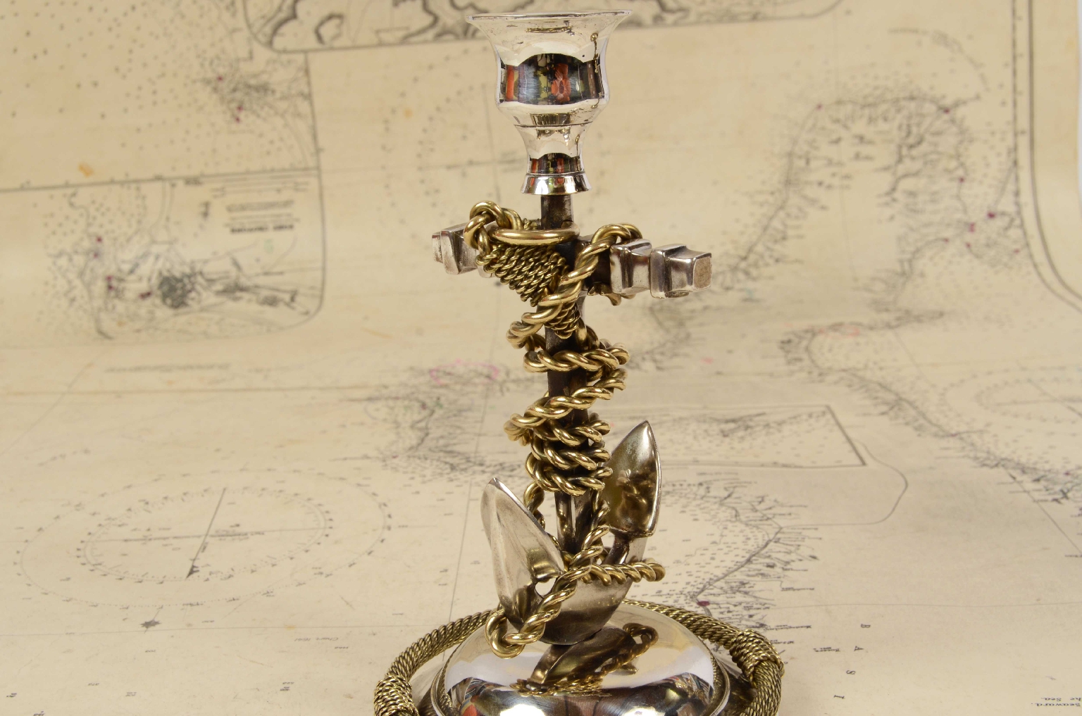 Nautical antiques/7481-Candlesticks