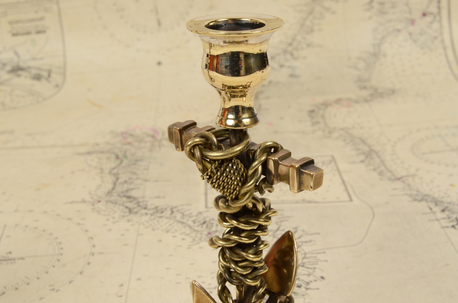 Nautical antiques/7481-Candlesticks