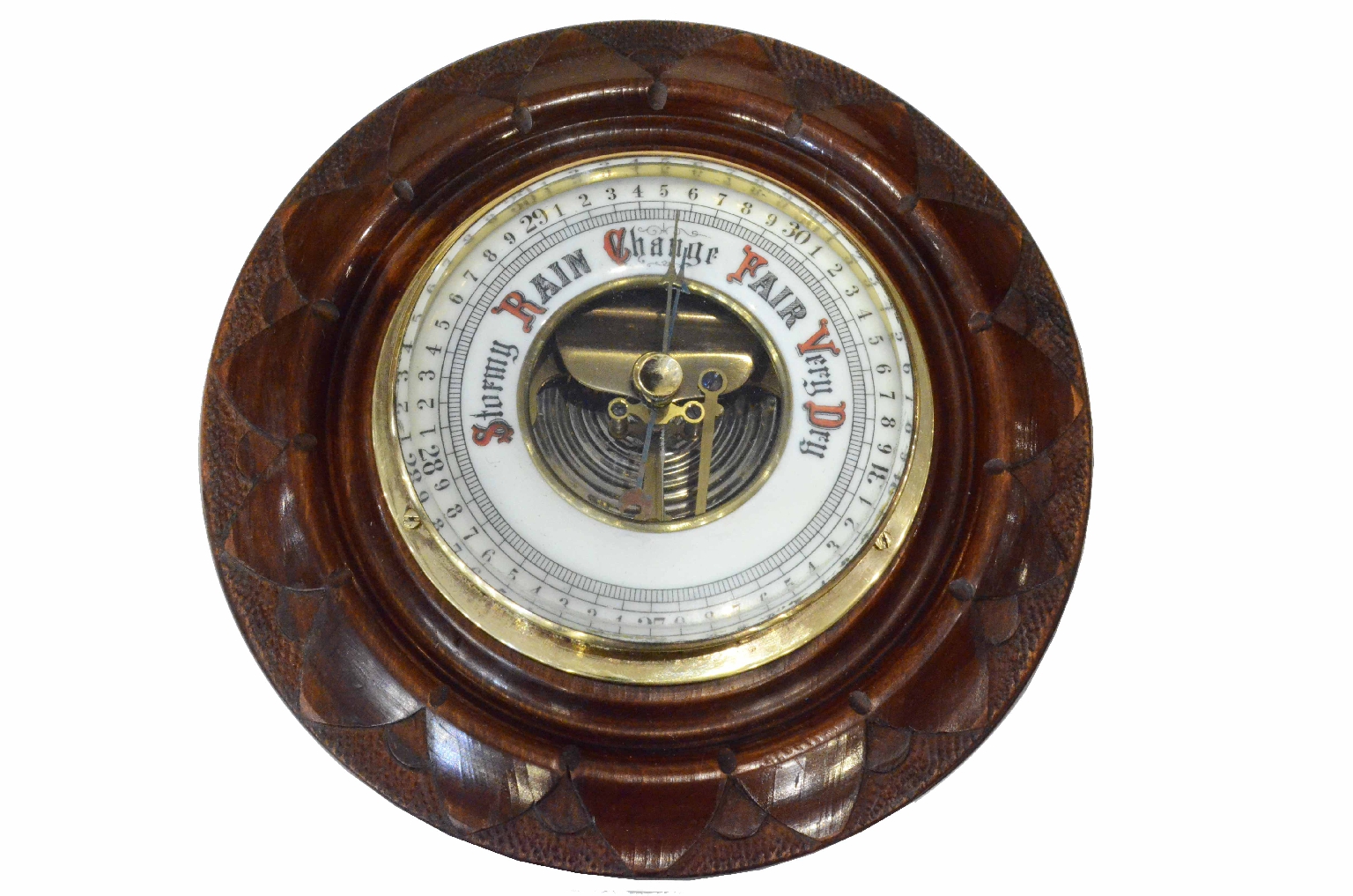 Antique barometers/7509-Aneroid Barometer