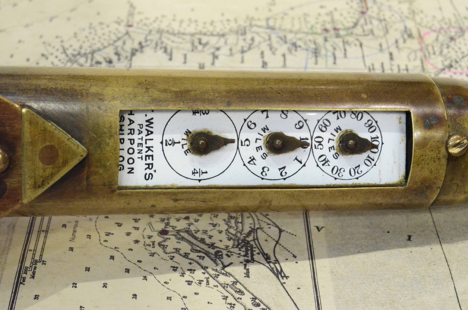 Antiquariato nautico/7529-Contamiglia Solcometro