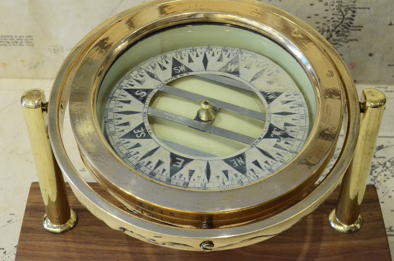 Antique compasses/7573-Nautical Compass