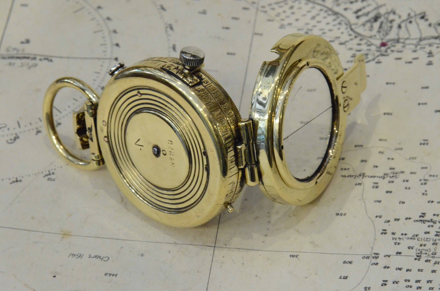 Bussole antiche/7581-Bussola Prismatica