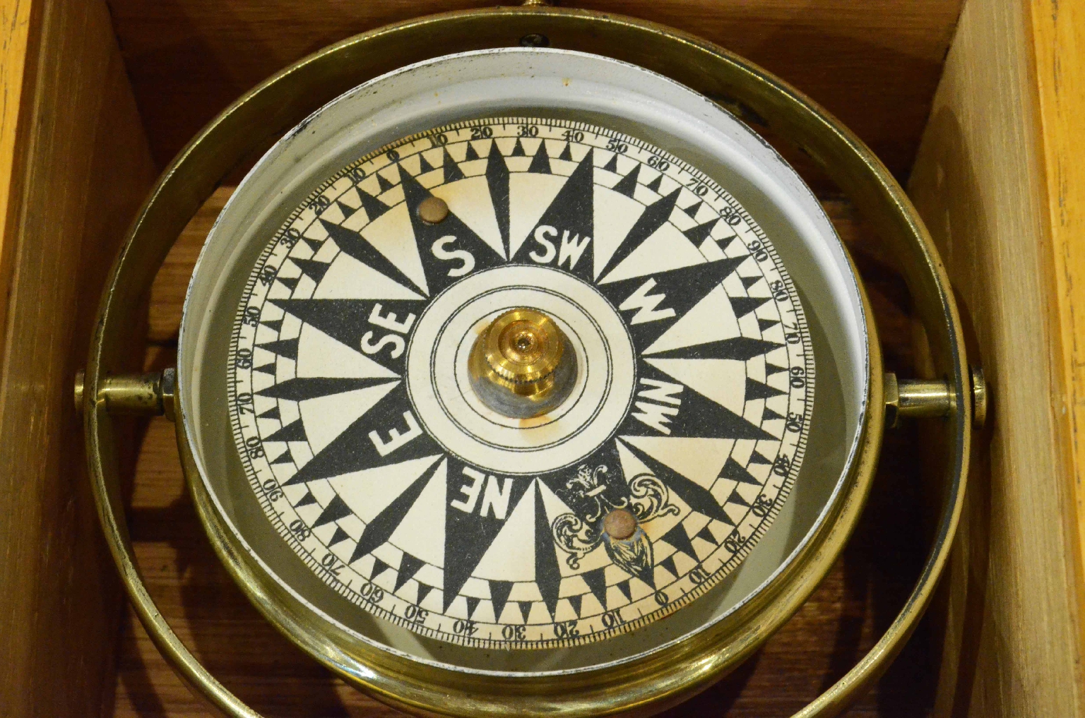 Bussole antiche/7607-Bussola Nautica
