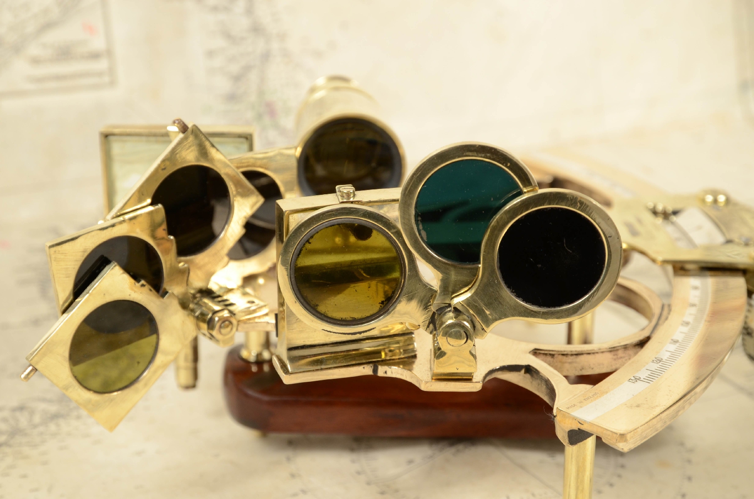 Nautical antiques/7620-Antique Sextant