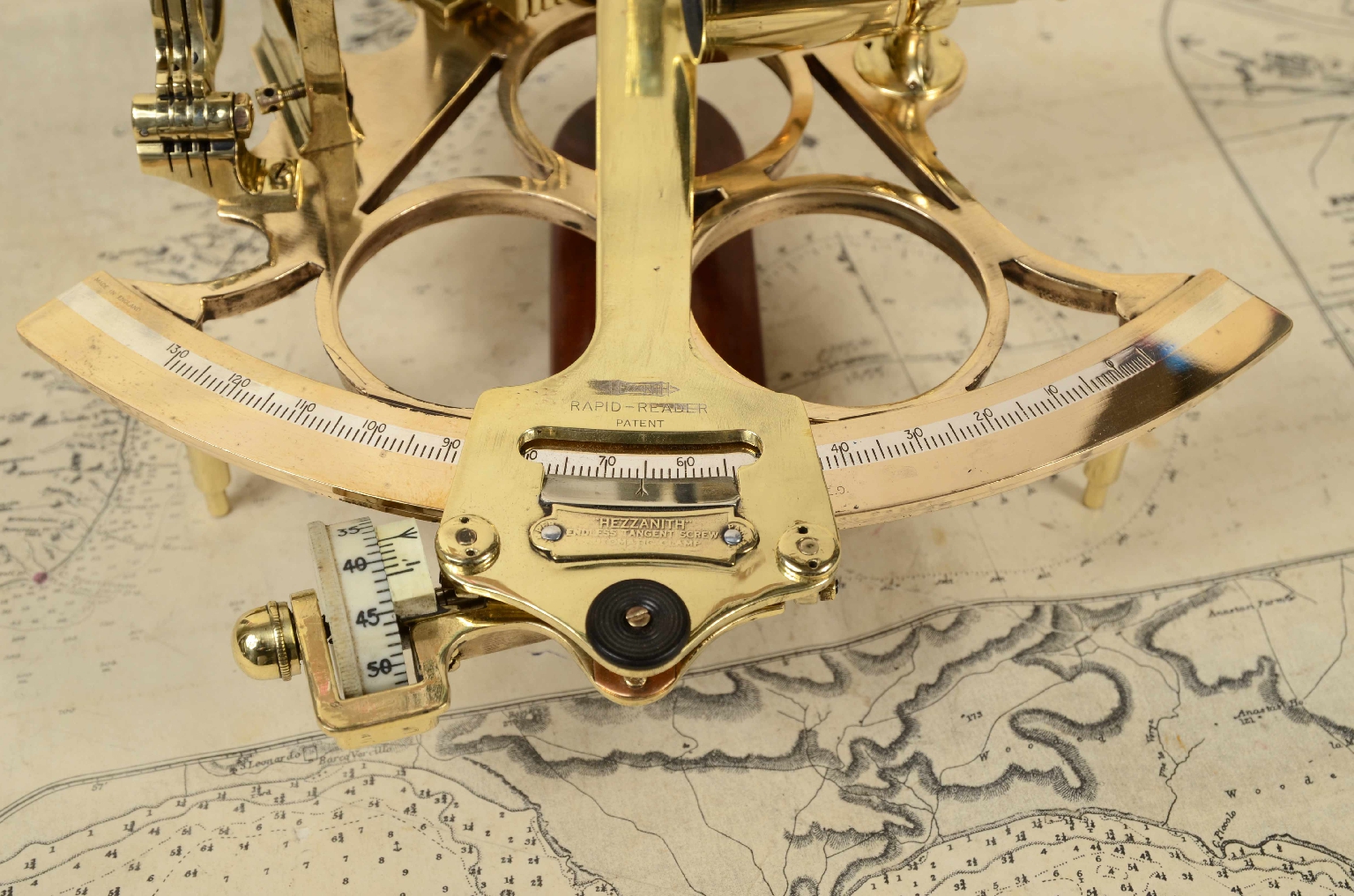 Nautical antiques/7620-Antique Sextant