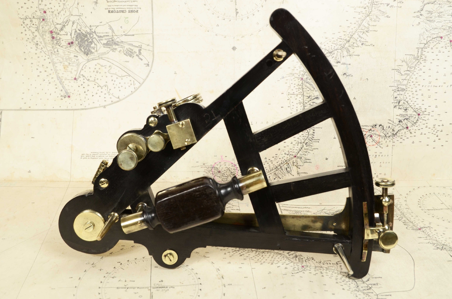 Nautical antiques/7691-Antique Octant