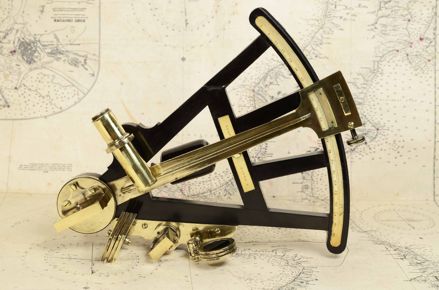 Nautical antiques/7691-Antique Octant