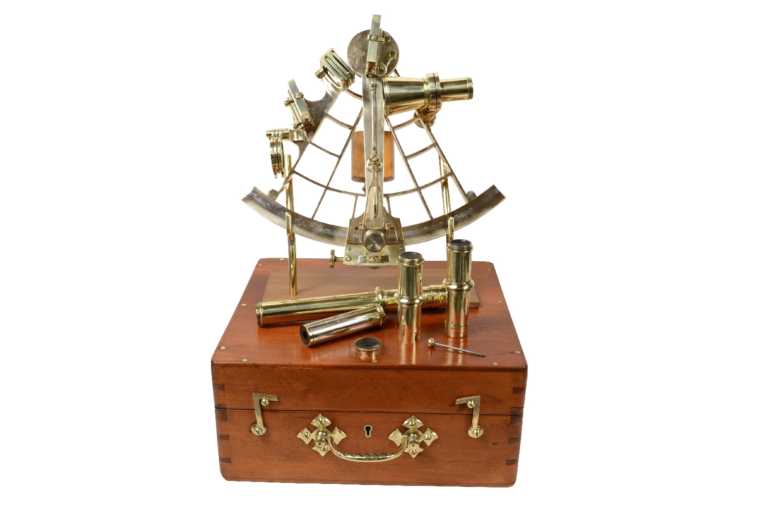 Nautical antiques/7699a-Antique Sextant