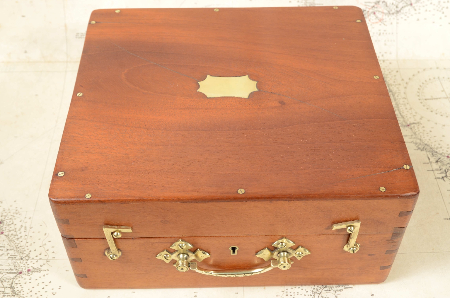 Nautical antiques/7699a-Antique Sextant