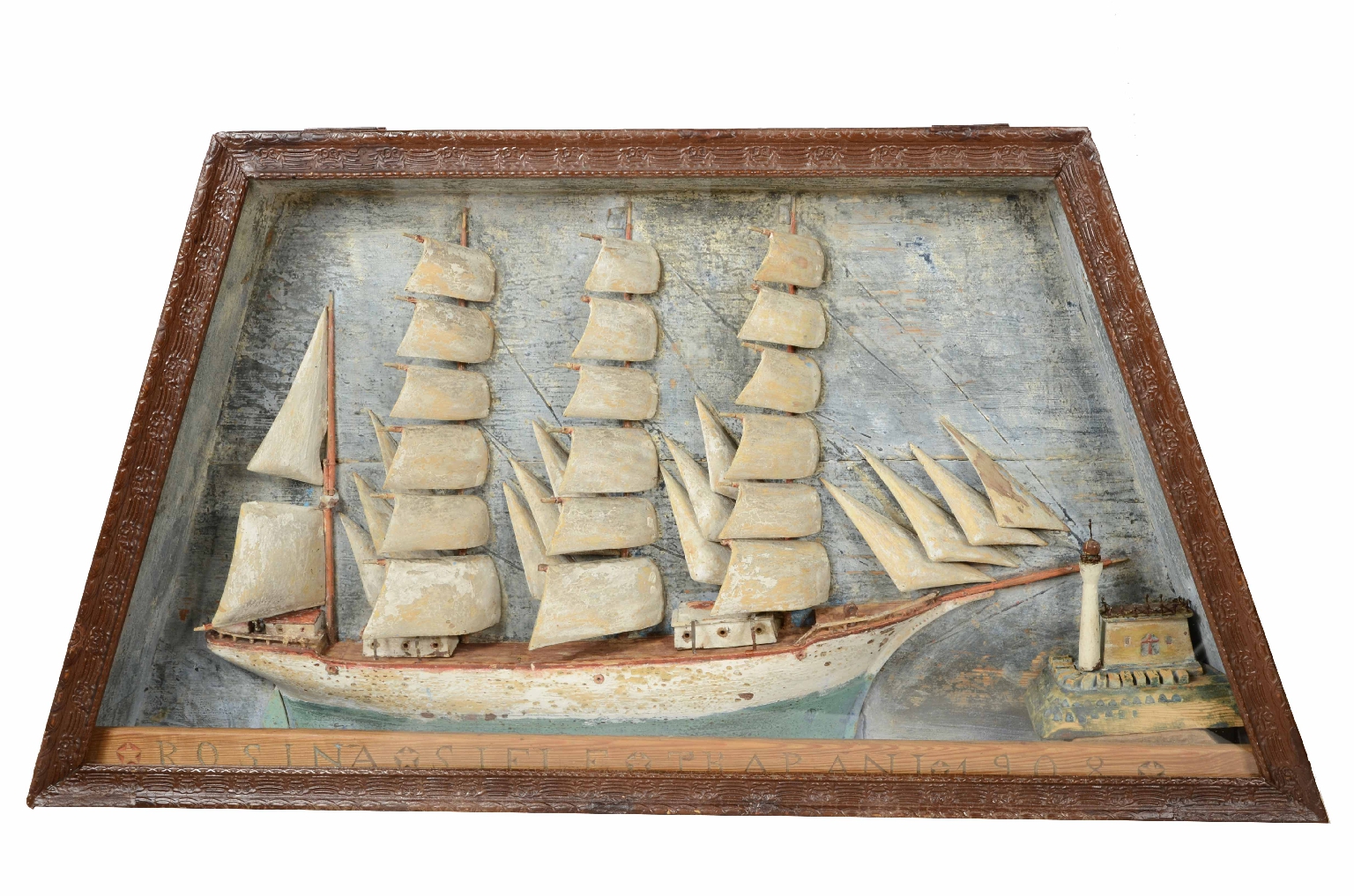 Old ship models/7707-Nautical Diorama